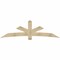 Ekena Millwork Alberta Rough Sawn Timber Gable Bracket, Douglas Fir, 96"W x 28"H x 2"D x 6"F, 7/12 Pitch GBW096X28X0206ALB00RDF - alternate 1